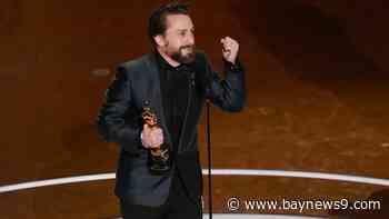 Kieran Culkin wins best supporting actor at Oscars after Erivo and Grande kick off the show