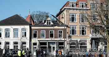 ‘Zwarte nasleep’ in Winterswijk: zo ziet de Markt eruit na de brand van zaterdag