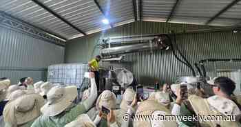 Kulja eucalyptus distillery welcomes Chinese essential oil delegation