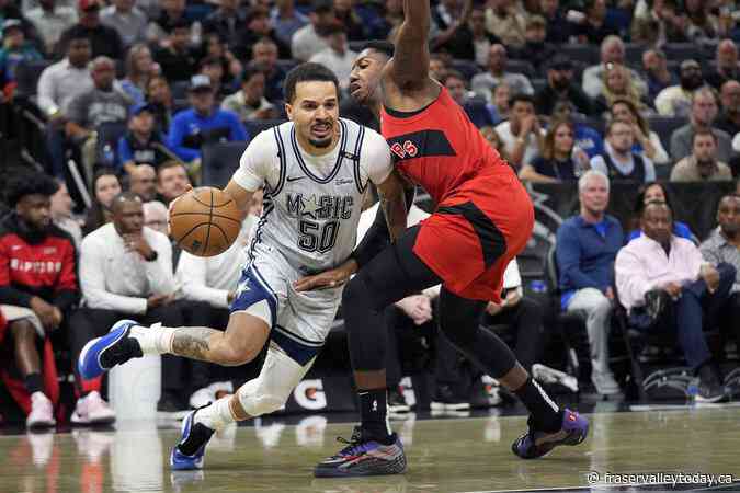 Quickley’s hot second half helps Raptors hold off Magic 104-102