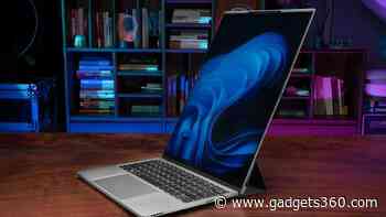 Lenovo ThinkBook “Codename Flip” AI PC Concept With a Foldable Display Showcased at MWC 2025
