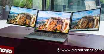 Lenovo’s display concept turns your laptop into a mobile powerhouse