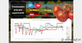 Dalende prijstrend trostomaten zet door