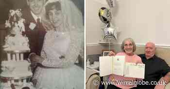 Wirral couple David and Rita celebrate 60 years of happy marriage