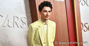 Timothée Chalamet Wears Butter Yellow Givenchy Suit at Oscars