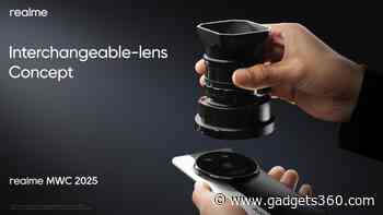 Realme Showcases Interchangeable-Lens Concept, Previews New AI Features at MWC 2025