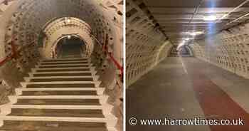 The London Tube station with a secret staircase and eerie abandoned tunnels