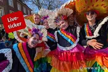 Live: Münster, Helau! Rosenmontagszug rollt durch die Stadt