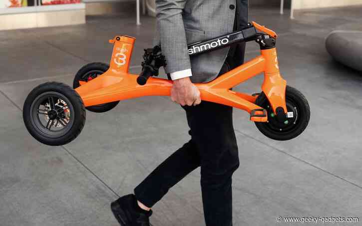 The Future of Urban Mobility Is Here With the dash 3 Foldable Electric Scooter