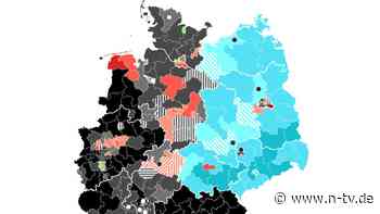 Analyse nach der Bundestagswahl: Hier lag die Wahlkreisprognose richtig - und hier daneben