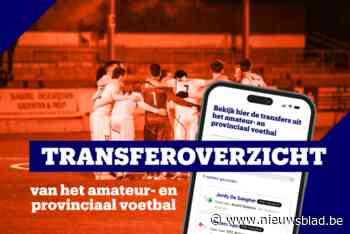 EXCLUSIEF. Bekijk hier welke transfers jouw voetbalclub deed in amateur en provinciale