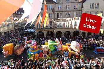 Re-Live: Das war der Rosenmontagszug 2025 in Münster