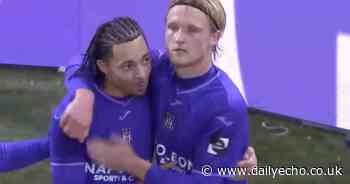 How is Saints winger Edozie performing during loan spell at Anderlecht?