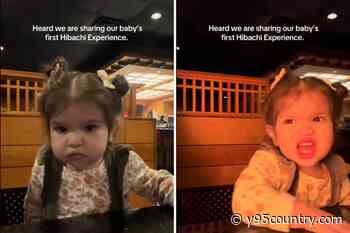Babies Have Best Reactions To Fiery Hibachi Grill in Viral Videos