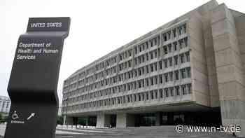 Zwei Wochen nach Vereidigung: Sprecher des US-Gesundheitsministeriums nimmt seinen Hut