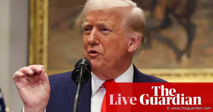 Trump says ‘no room left’ for Canada and Mexico to avoid tariffs as he praises major US investment by semiconductor company – live