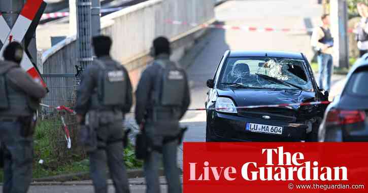 German citizen, 40, identified as Mannheim suspect after two killed as car driven into crowd – as it happened