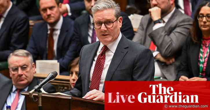 Trump criticises European leaders at Starmer’s Ukraine summit for saying they need US support – as it happened