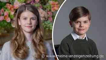 Professionell wie Estelle: Prinz Oscar verzaubert die Schweden mit Porträt zum 9. Geburtstag