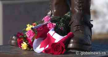 Mayerthorpe memorial honours Fallen Four murdered on the job 20 years ago