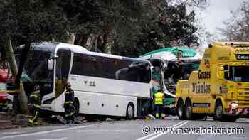 Twee toeristenbussen botsen in Barcelona, meer dan vijftig gewonden