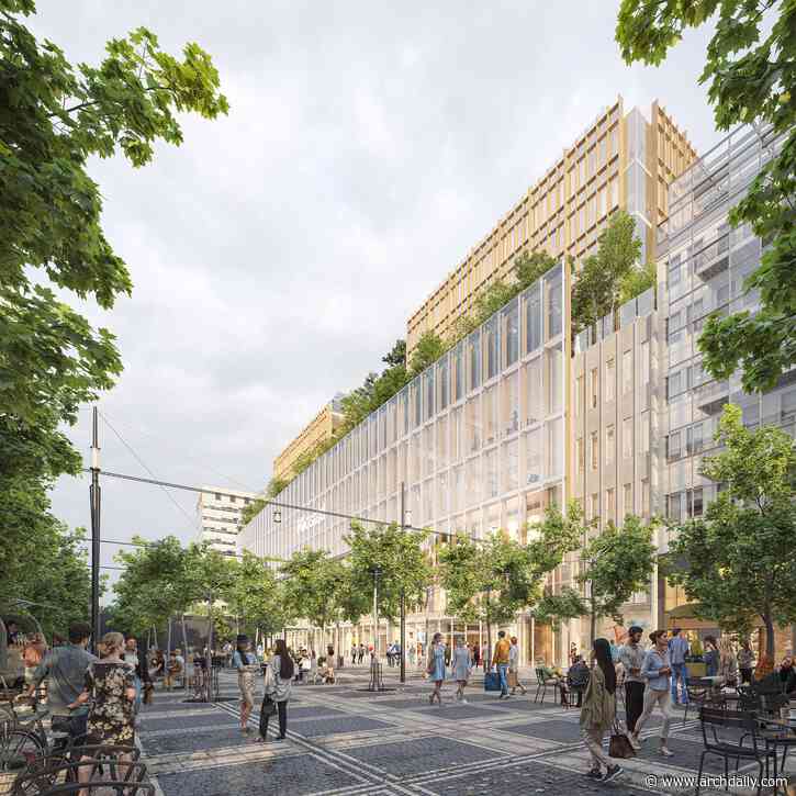 Renzo Piano Building Workshop Wins Competition to Design the New Midtstadt Mixed-Use Complex in Frankfurt
