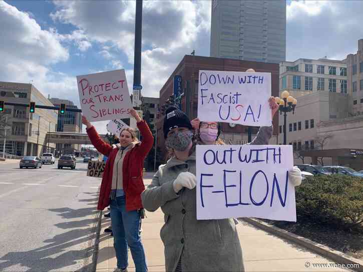 'We don't want a king': Hoosier Human Rights Initiative talks next protest