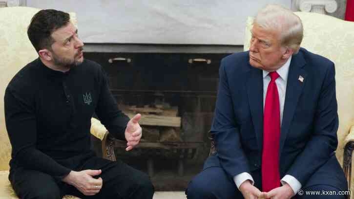 Trump pauses aid to Ukraine amid clash with Zelensky