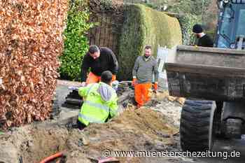 Trupps im Einsatz für schnelles Internet