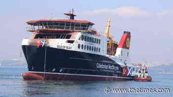 Further delays for Turkish-built CalMac ferries subscription