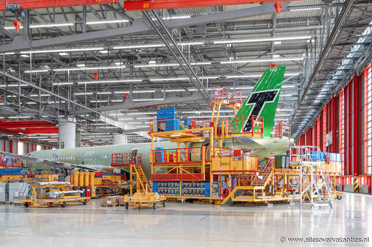 Airbus in retro-huisstijl Transavia krijgt vorm