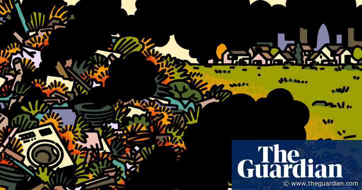 The Rainham volcano: a waste dump is constantly on fire in east London. Why will no one stop it?