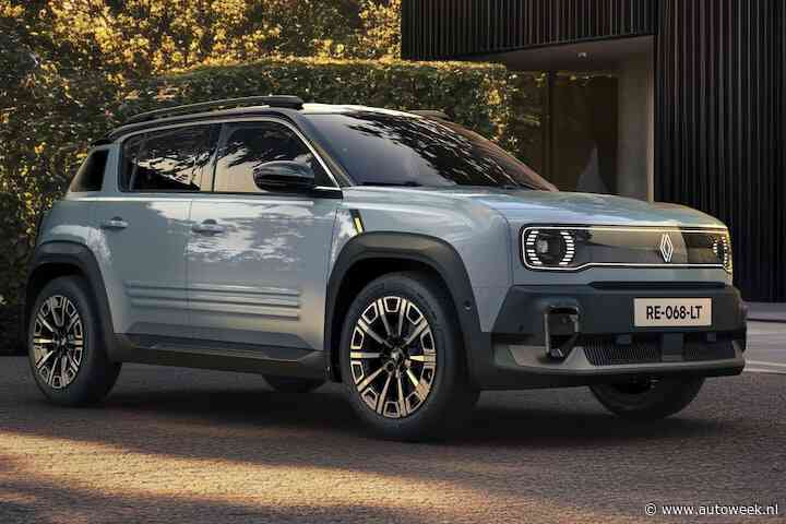 Prijzen Renault 4 E-Tech Electric: elektrische retrorakker vanaf €30.000