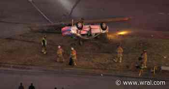 One hospitalized after multi-car crash on Capital Boulevard in Raleigh