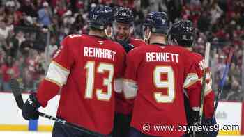 Barkov scores twice as Panthers beat Lightning 2-1 and snap Tampa Bay’s 8-game winning streak