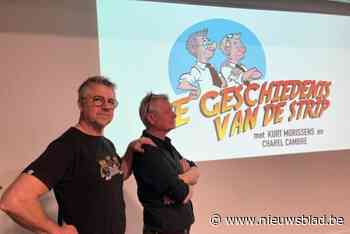Kiekeboes-tekenaar Charel Cambré en stripkenner Kurt Morissens brengen stripgeschiedenis tot leven in Rotselaar