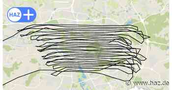 Nächtliches Spektakel: Ein Flugzeug flog drei Stunden über Hannover – das steckt dahinter