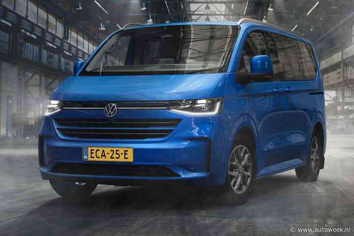 Elektrische Volkswagen e-Transporter Kombi én e-Caravalle te bestellen