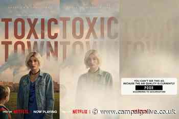 Netflix posters will reflect real-time pollution to promote Toxic Town series