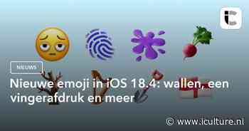 Nieuwe emoji in iOS 18.4: wallen, een vingerafdruk en meer