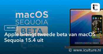 Apple brengt tweede beta van macOS Sequoia 15.4 uit
