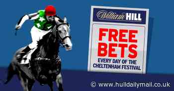 Free William Hill shop bets inside your favourite paper every day of Cheltenham