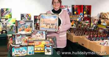 Collection of Star Wars memorabilia amassed by East Yorkshire former soldier over three decades expected to make thousands at auction