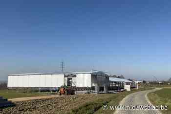 De Ronde is begonnen, bouw grote tenten volop aan de gang