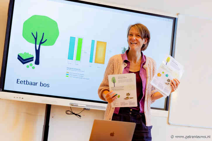 Studenten Yuverta mbo Geldermalsen ontwerpen een groen schoolterrein en planten zelf bomen