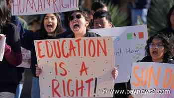 Trump vows to cut federal funding for schools that allow 'illegal protests,' expel demonstrators