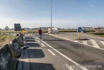 Provincie West-Vlaanderen legt nieuw fietspad aan tussen Leysafortstraat en Ringlaan