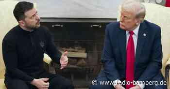 Selenskyj drückt Bedauern über Eklat mit Trump aus