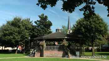 Dorpsplein Halle krijgt mooiere verlichting, extra zitbanken en beweegtoestellen