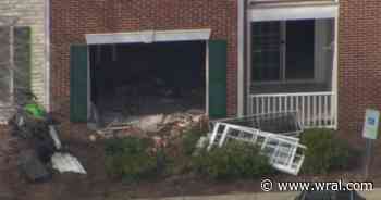 Car crashes through first-floor apartment with people inside in Morrisville